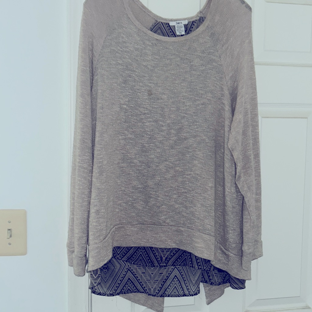 Split Back Sweater